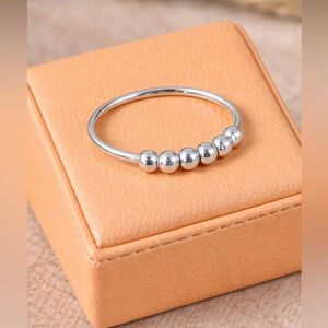 925 silver stress relief Ring Taxco handmade jewelry